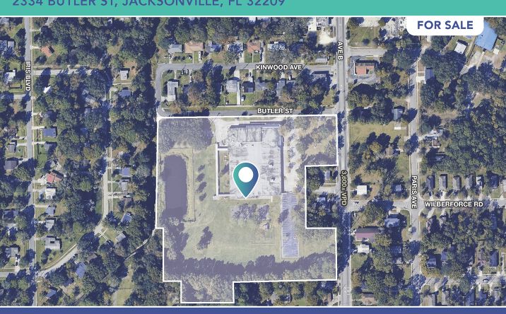 Pictures of Land property located at 2334 Butler St, Jacksonville, FL 32209 for sales - image #1