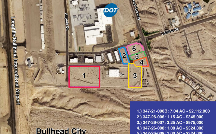 Pictures of Land property located at 974 Enterprise Drive, Bullhead City, AZ 86429 for sales - image #1