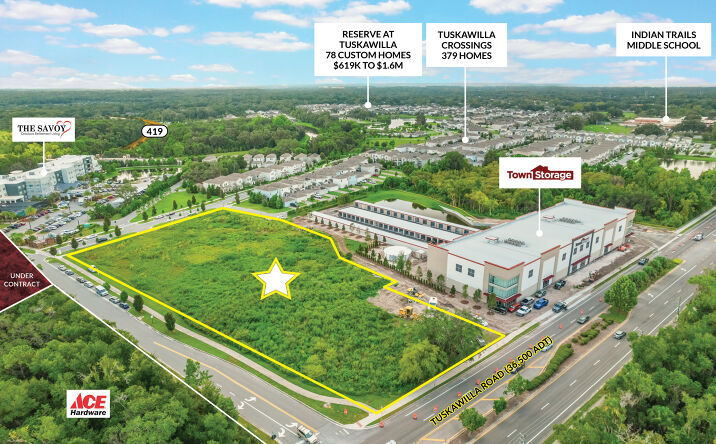 Pictures of Land property located at 320 Tuskawilla Road, Winter Springs, FL 32708 for sales - image #1