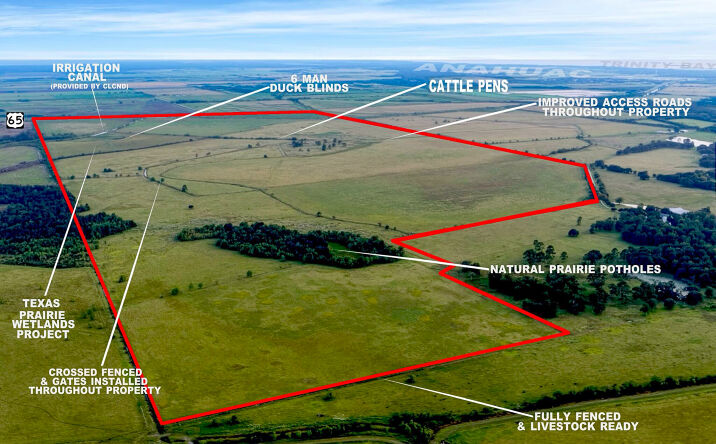 Pictures of Land property located at 000 Hwy 65, Anahuac, TX 77514 for sales - image #1