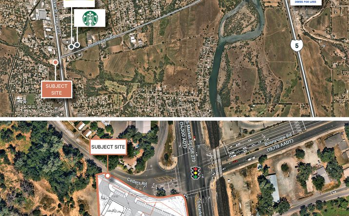 Pictures of Land, Retail property located at 5950 Cedars Rd, Redding, CA 96001 for sales - image #1