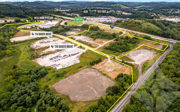 Pictures of Industrial, Land property located at 114 Baker Dr, Waynesburg, PA 15370 for sales - image #1