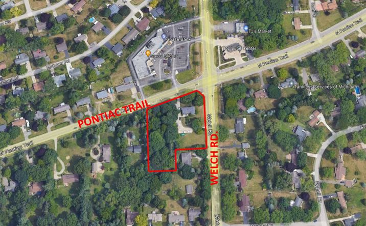 Pictures of Land property located at 2190 N Pontiac Trail, Commerce Township, MI 48390 for sales - image #1