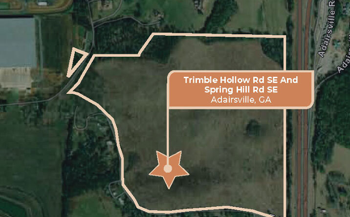 Pictures of Land property located at Trimble Hollow Rd SE, Adairsville, GA 30103 for sales - image #1