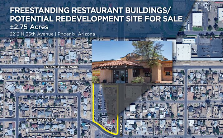 Pictures of Land, Retail property located at 2212 N 35th Ave, Phoenix, AZ 85009 for sales - image #1