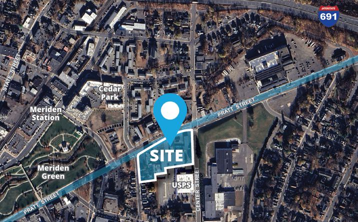 Pictures of Land property located at 171 Pratt St, Meriden, CT 06450 for sales - image #1