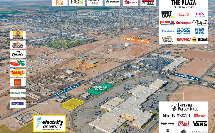 Pictures of Retail, Special Purpose property located at 1560 S Dogwood Rd, El Centro, CA 92243 for sales - image #1