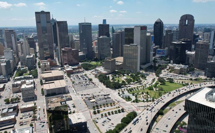 Pictures of Land property located at SEC - Pacific Ave. & Pearl St, Dallas, TX 75201 for sales - image #1