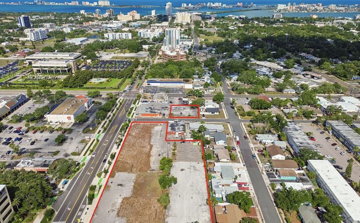 Pictures of Multifamily, Mixed Use, Land property located at 1214-1242 Cleveland St, Clearwater, FL 33755 for sales - image #1