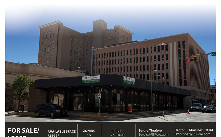 Pictures of Office property located at 321 N Stanton St, El Paso, TX 79901 for sales - image #1