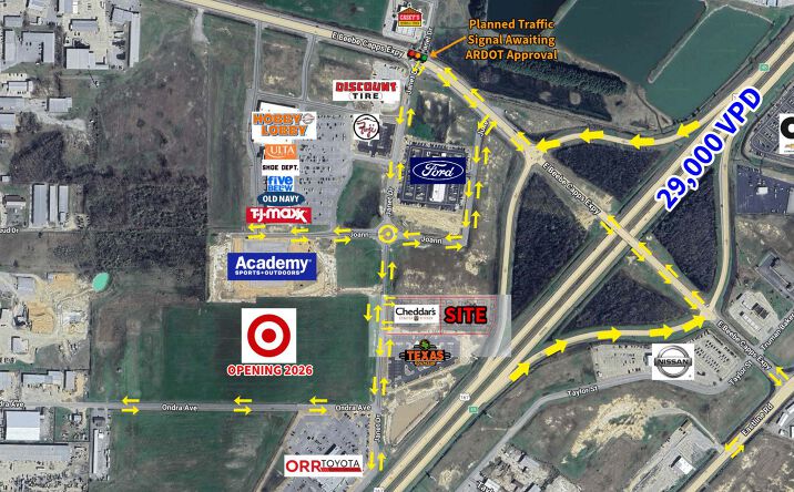 Pictures of Land, Office, Retail property located at Janet Drive & Joanne St, Searcy, AR 72143 for sales - image #1