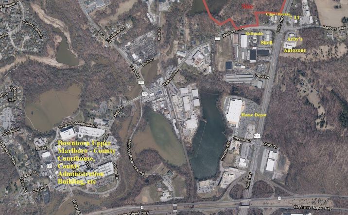 Pictures of Land property located at 4661 Robert Crain Hwy, Upper Marlboro, MD 20772 for sales - image #1