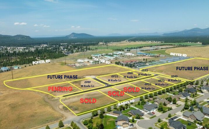 Pictures of Land property located at Nagel Rd, Rathdrum, ID 83858 for sales - image #1