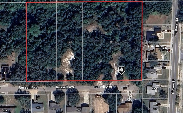 Pictures of Land property located at 1505 Russell Ave, Eustis, FL 32726 for sales - image #1