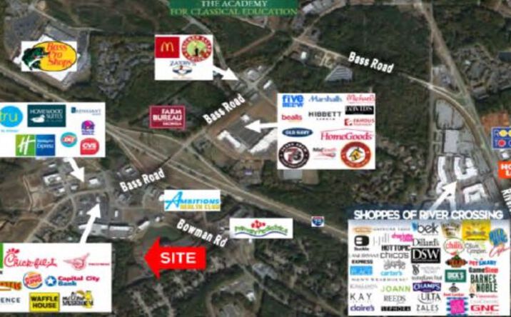 Pictures of Land property located at 6090 Lakeside Commons, Macon, GA 31210 for sales - image #1