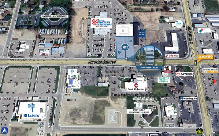 Pictures of Office, Land property located at 965 & 985 NW 16th St, Fruitland, ID 83619 for sales - image #1