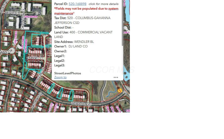 Pictures of Land property located at Wendler Boulevard, Columbus, OH 43230 for sales - image #1