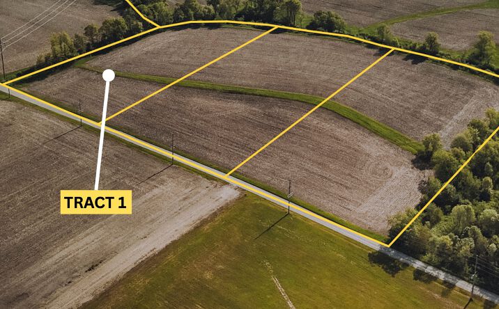 Pictures of Land property located at 4+/- Acres Potential Build Site Tract 3, Alamo, IN 47916 for sales - image #1