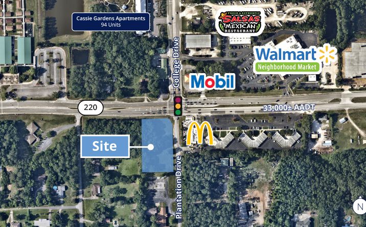 Pictures of Land, Retail property located at SWC CR-220 and Plantation Dr, 32068, FL 32068 for sales - image #1