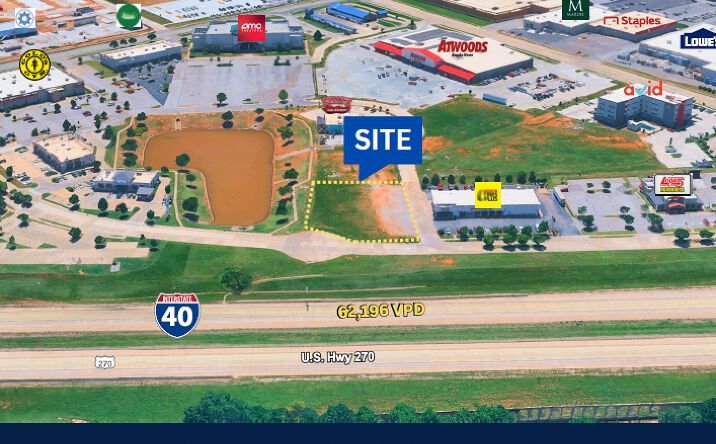 Pictures of Retail, Office, Land property located at 520 Shedeck Pkwy, Yukon, OK 73099 for sales - image #1