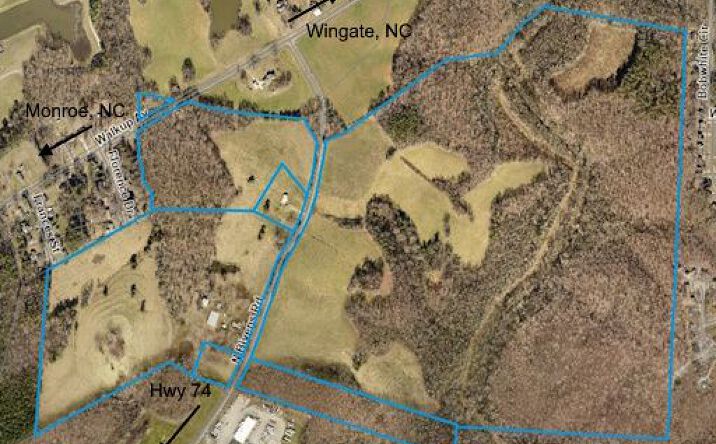 Pictures of Industrial, Land property located at 409 N. Bivens Rd, Monroe, NC 28110 for sales - image #1