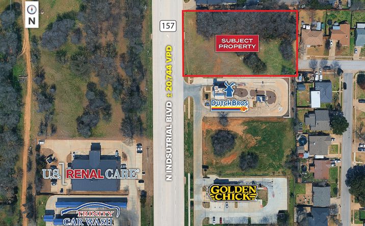 Pictures of Land property located at 840 N Industrial Blvd, Euless, TX 76039 for sales - image #1