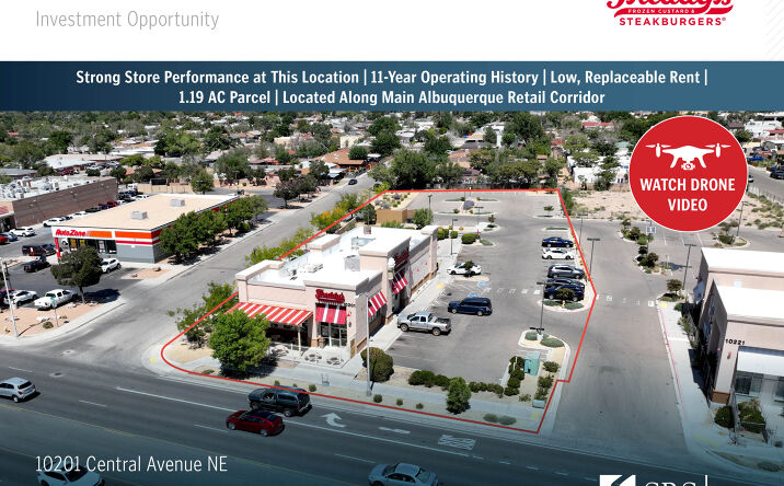 Pictures of Retail property located at 10201 Central Ave NE, Albuquerque, NM 87123 for sales - image #1