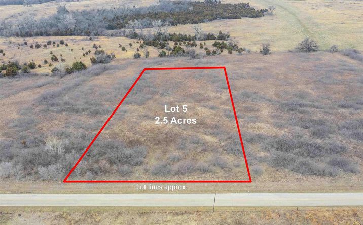 Pictures of Land property located at Lot 5 62nd St, Meriden, KS 66512 for sales - image #1