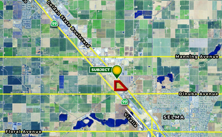 Pictures of Land property located at 9693 S Golden State Blvd, Selma, CA 93662 for sales - image #1