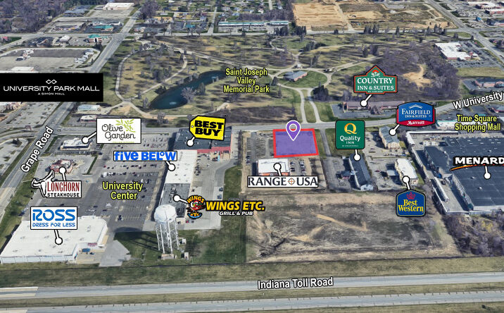 Pictures of Land property located at W University Drive, Mishawaka, IN 46545 for sales - image #1