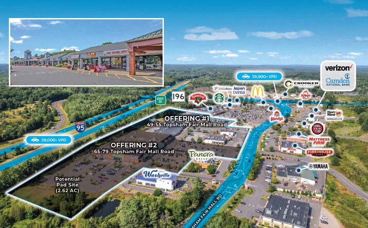 Pictures of Retail property located at 49 Topsham Fair Mall Rd, Topsham, ME 04086 for sales - image #1