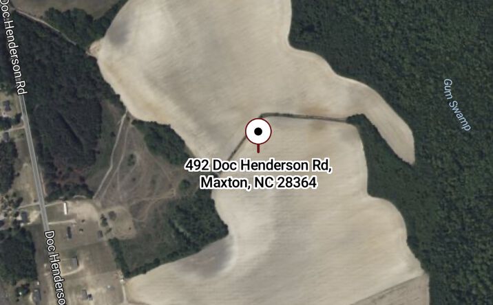 Pictures of Land property located at 492 Doc Henderson Rd, Maxton, NC 28364 for sales - image #1