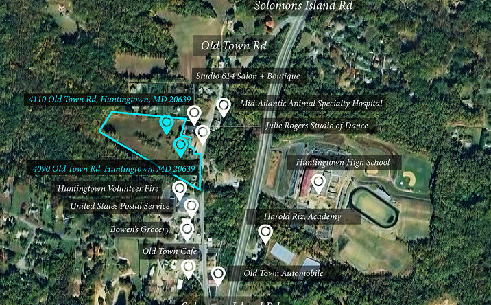 Pictures of Retail property located at 4110 Old Town Road, Huntingtown, MD 20639 for sales - image #1