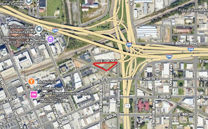 Pictures of Land property located at 815 E 1st Pl, Tulsa, OK 74120 for sales - image #1
