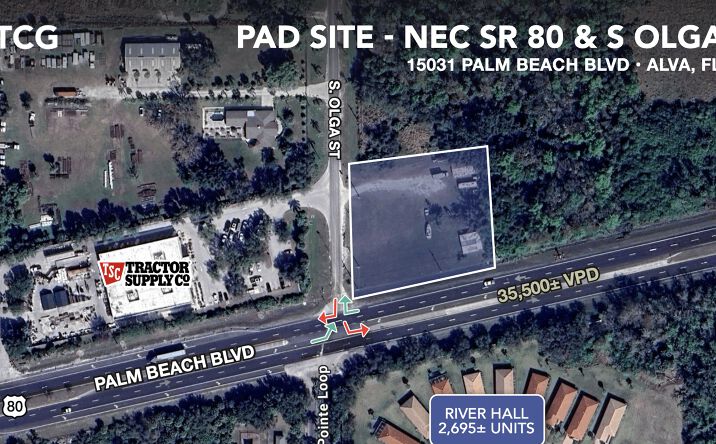 Pictures of Land property located at 15031 Palm Beach Blvd, Alva, FL 33920 for sales - image #1