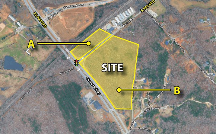 Pictures of Land property located at Charlotte Hwy at, Lancaster, SC 29720 for sales - image #1