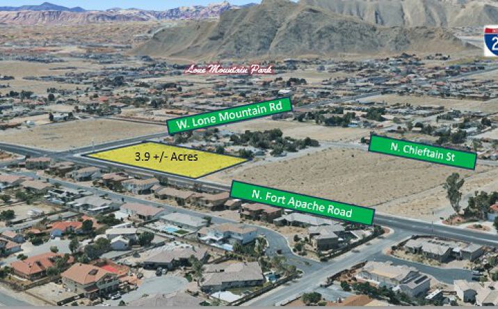 Pictures of Land property located at Lone Mountain & Fort Apache, Las Vegas, NV 89149 for sales - image #1