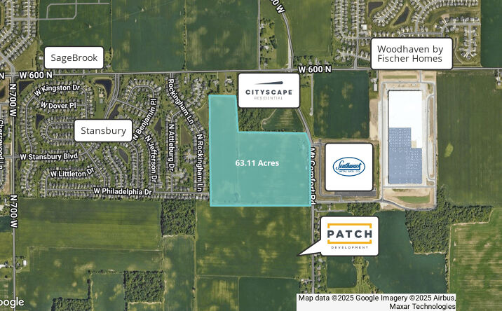 Pictures of Land property located at 5746 N 600 W, McCordsville, IN 46055 for sales - image #1