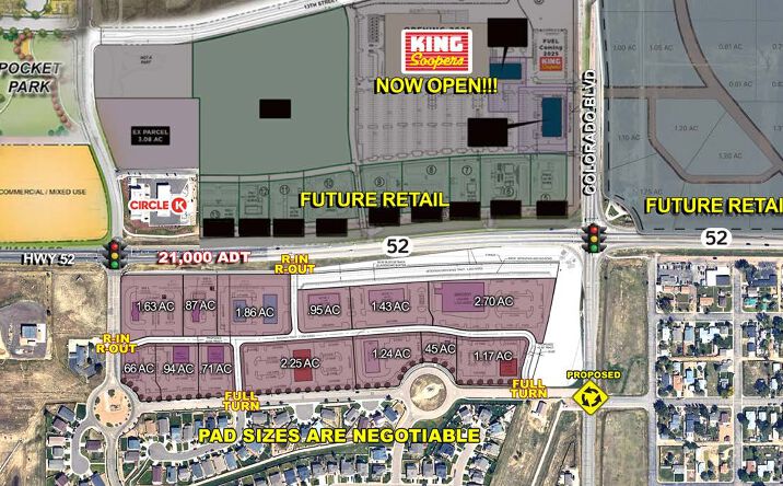 Pictures of Mixed Use, Land property located at SWC Hwy 52 & Colorado Blvd, Dacono, CO 80514 for sales - image #1
