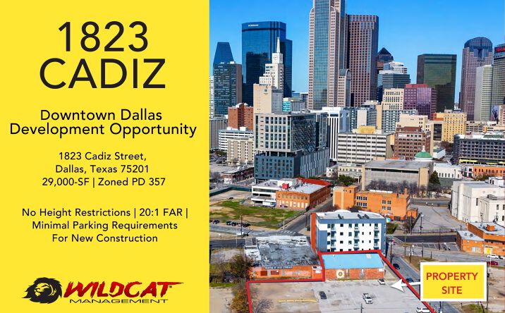 Pictures of Land property located at 1823 Cadiz St., Dallas, TX 75201 for sales - image #1