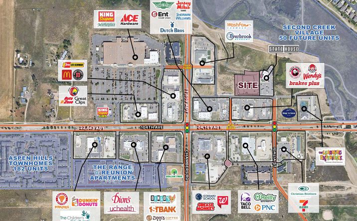 Pictures of Land property located at NEC 104th Avenue & Chambers Road, Commerce City, CO 80022 for sales - image #1