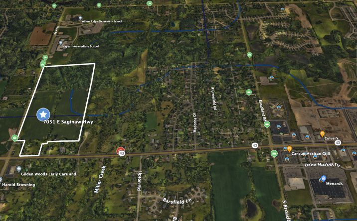 Pictures of Land property located at 7051 E Saginaw Hwy, Grand Ledge, MI 48837 for sales - image #1