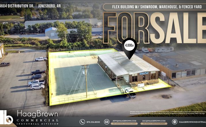 Pictures of Industrial property located at 4604 Distribution Dr, Jonesboro, AR 72401 for sales - image #1