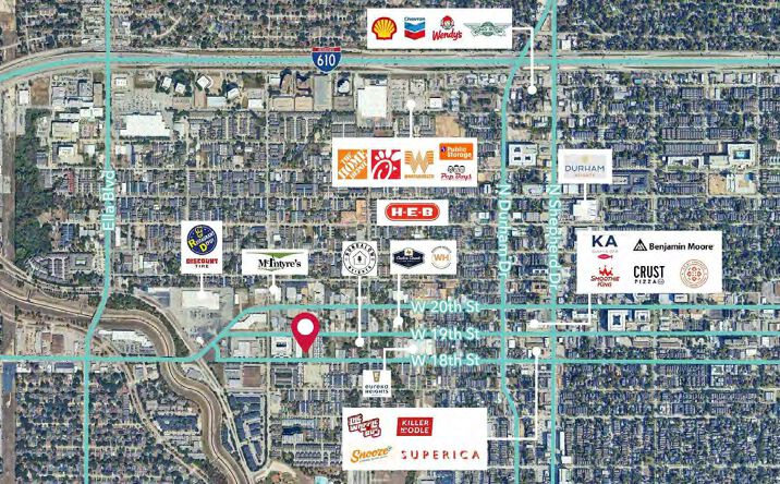 Pictures of Land property located at 1211 W 18th St, Houston, TX 77008 for sales - image #1