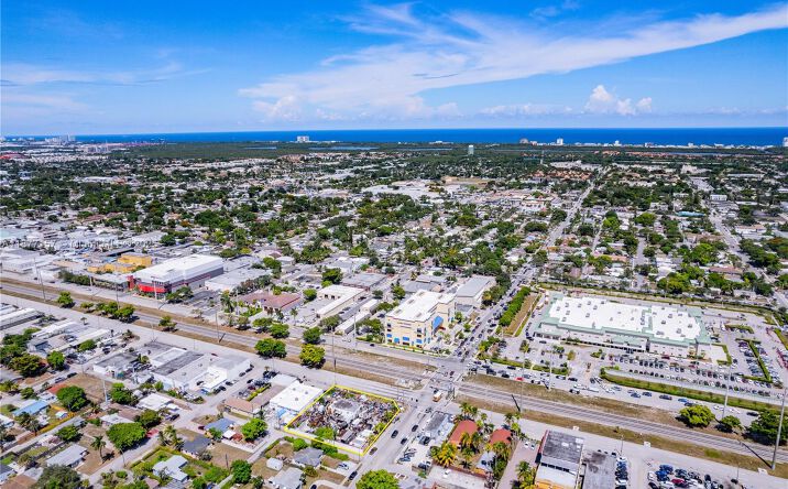 Pictures of Land, Industrial property located at 1708 N Dixie Hwy, Hollywood, FL 33020 for sales - image #1