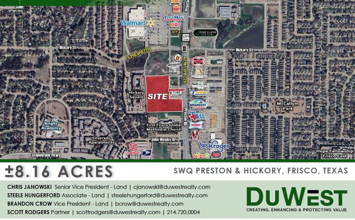 Pictures of Land property located at 7659 Preston Rd, Frisco, TX 75034 for sales - image #1