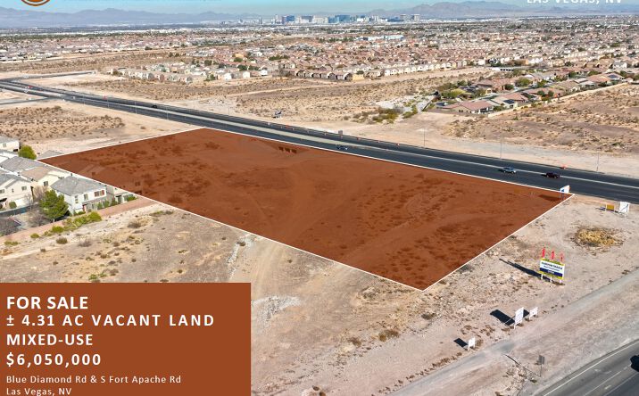 Pictures of Land, Mixed Use property located at 9403 S Fort Apache Rd, Las Vegas, NV 89178 for sales - image #1