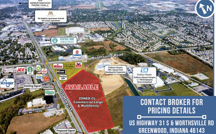 Pictures of Land property located at Us Highway 31, Greenwood, IN 46143 for sales - image #1