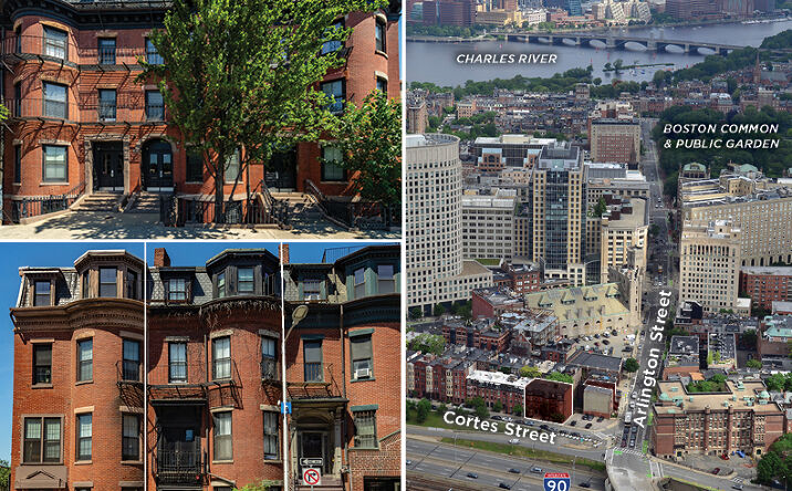 Pictures of Multifamily, Hospitality property located at 143 Arlington St, Boston, MA 02116, 1-5 Cortes Street, Boston, MA null for sales - image #1