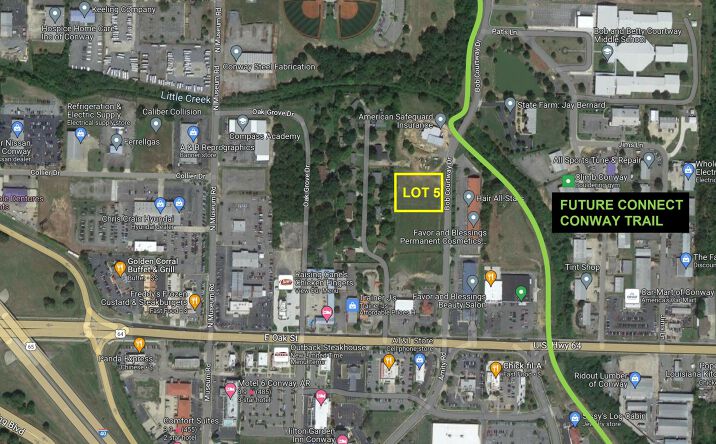 Pictures of Land property located at 1145 Bob Courtway Dr, Conway, AR 72032 for sales - image #1